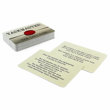 Taskmaster Card Game