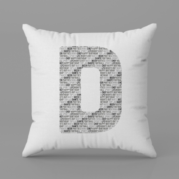 Personalised Letter Cushion