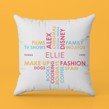 Personalised Cushion - Likes
