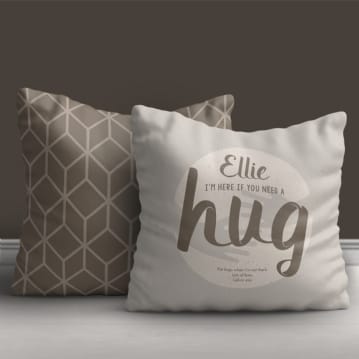 Personalised Hug Cushion