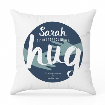 Personalised Hug Cushion