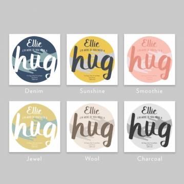 Personalised Hug Cushion