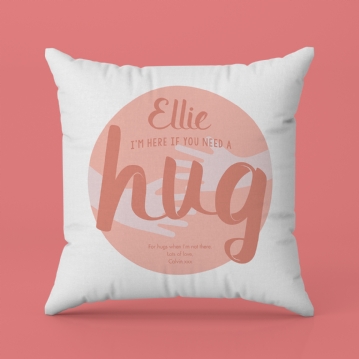 Personalised Hug Cushion