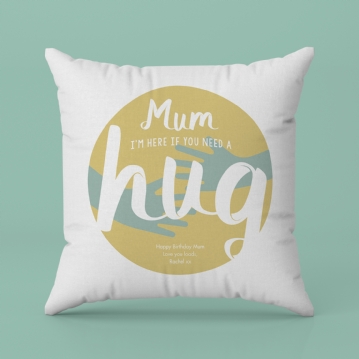 Personalised Hug Cushion