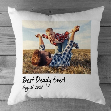 Personalised Instant Snap Photo Cushion