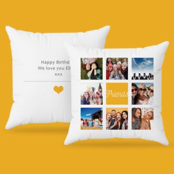 Personalised Celebration Photo Cushion