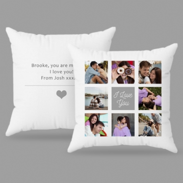 Personalised Celebration Photo Cushion