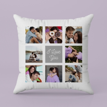 Personalised Celebration Photo Cushion