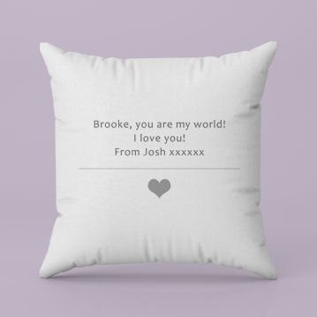 Personalised Celebration Photo Cushion