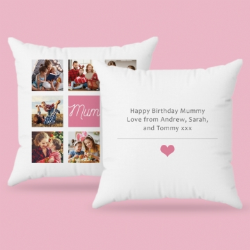 Personalised Celebration Photo Cushion