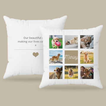 Personalised Celebration Photo Cushion