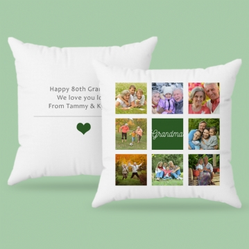Personalised Celebration Photo Cushion