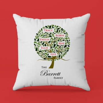 Personalised Family Tree Cushion