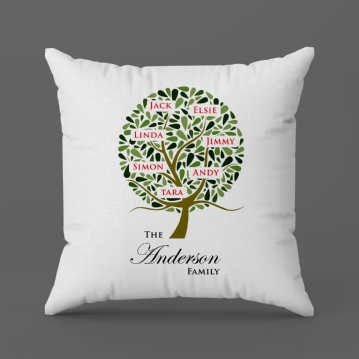 Personalised Family Tree Cushion