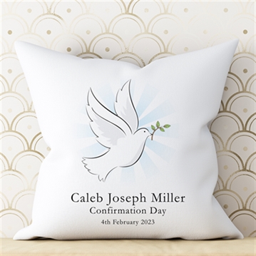 Personalised Confirmation Day Cushion