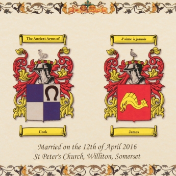 Double Coat Of Arms Print