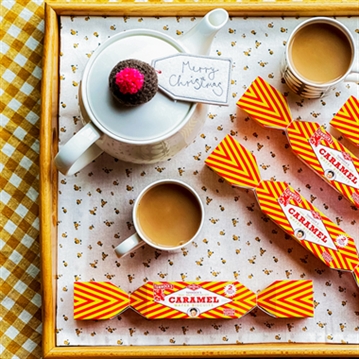 Tunnock's Caramel Wafer Christmas Crackers - Pack of 4