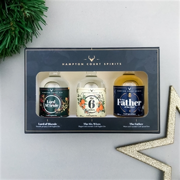 Hampton Court Spirits Mini Taster Craft Gin & Rum Gift Set