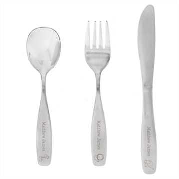Personalised Children's Cutlery Set