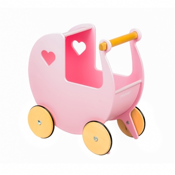 Wooden Doll Pram Push Along Toys
