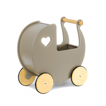 Wooden Doll Pram Push Along Toys