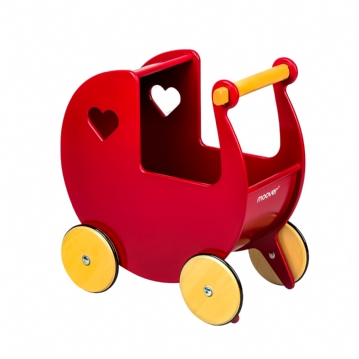 Wooden Doll Pram Push Along Toys