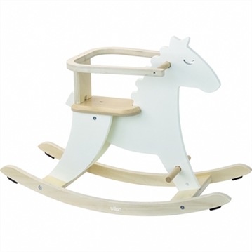 Rocking Horse with Safety Hoop - 12 Mths Plus