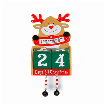 Personalise Yourself Christmas Advent Blocks