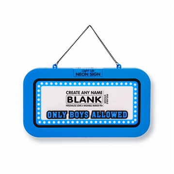 Personalise Yourself Novelty Neon Signs