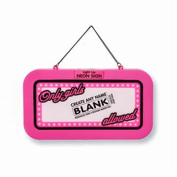 Personalise Yourself Novelty Neon Signs