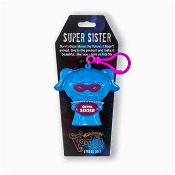 Super Sister Voodoo Stress Doll