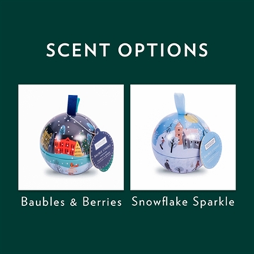 Christmas Tin Candles