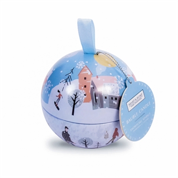 Christmas Tin Candles