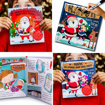 Personalise Yourself Children's Christmas Story Books