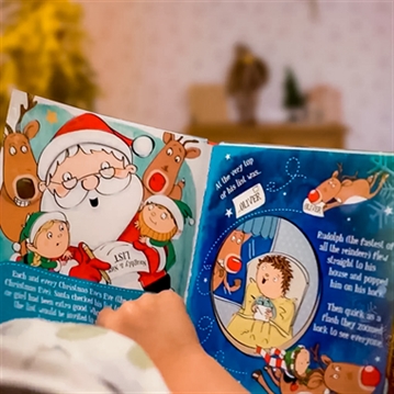 Child's Name Christmas Story Books