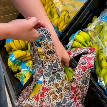 Sparkle Slogan Shopper Bags