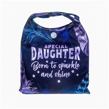 Daughter Sparkle Shopper Bag