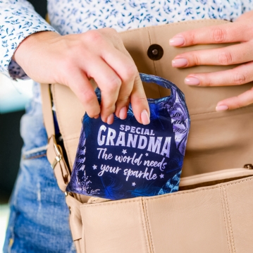 Grandma Sparkle Shopper Bags