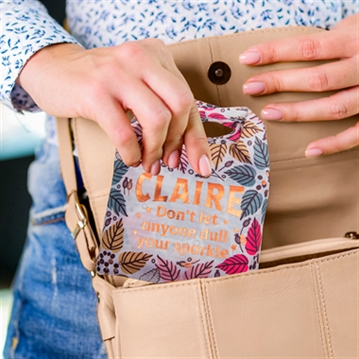 Named Sparkle Shopper Bags