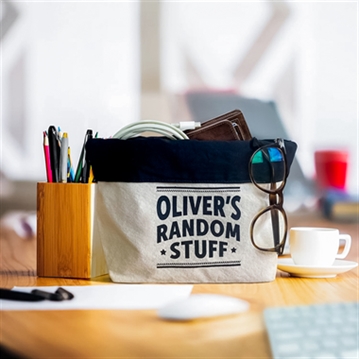 Named Random Stuff Storage Pouches