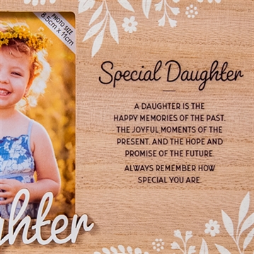 Special Daughter Photo Frame