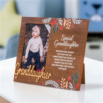 Special Granddaughter Photo Frame