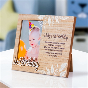  Baby's 1st Birthday Photo Frame