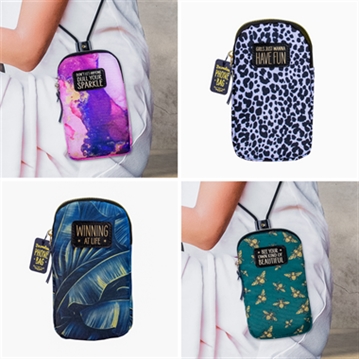 Inspirational Slogan Phone Case Bags 