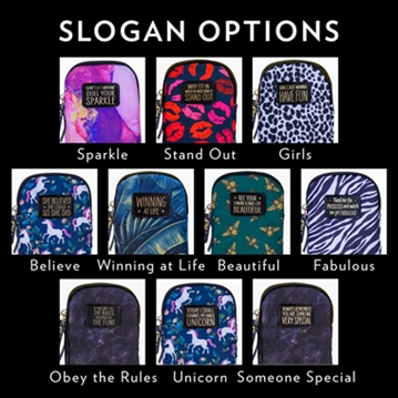 Inspirational Slogan Phone Case Bags 