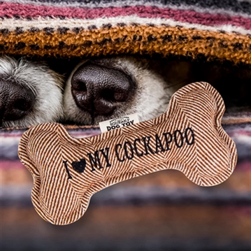 "I Love my Dog" Breed Squeaky Dog Toys