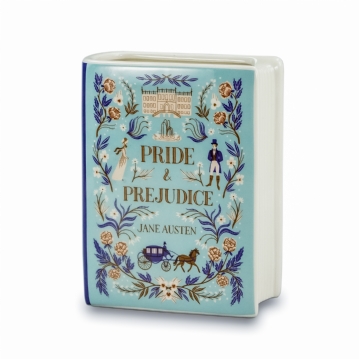 Pride & Prejudice Ceramic Book Vase