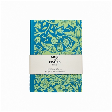 William Morris Sage Set of 2 A6 Notebooks