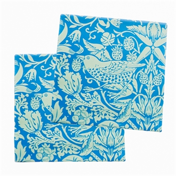 William Morris Sage Set of 2 Ceramic Coasters