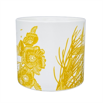 Kate Heiss Mustard Ceramic Pot
